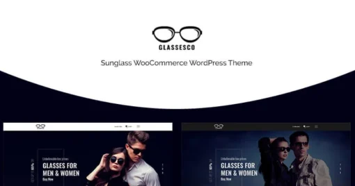 Glassesco Sunglass Woocommerce Theme 1.0.3